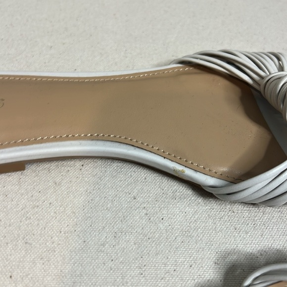 Express White Nautical Knot Sandals - Picture 4 of 5